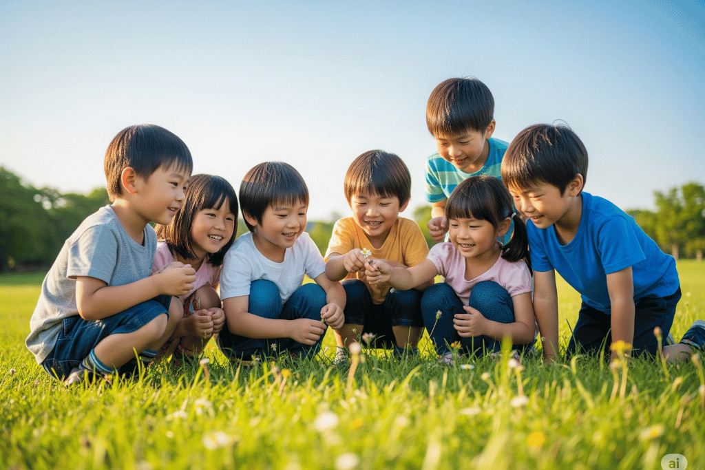 Các hoạt động ngoài trời giúp trẻ phát triển kỹ năng giao tiếp