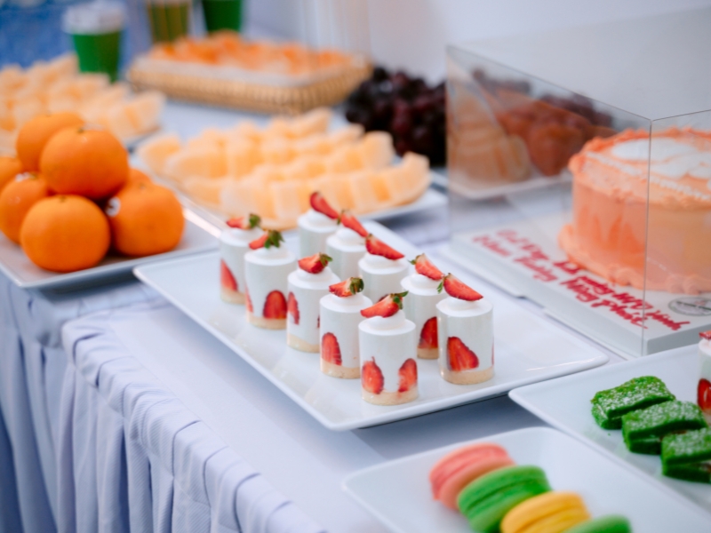 Tưng bừng khai trương chi nhánh UPO Vinh - Nghệ An tại 48-50 Lê Khôi 5 Teabreak đặc sắc dành cho khách mời tại buổi lễ khai trương