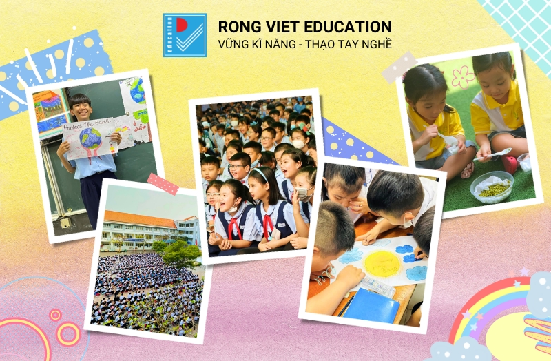 Rồng Việt Education - môi trường học tập lành mạnh đối với trẻ nhỏ.