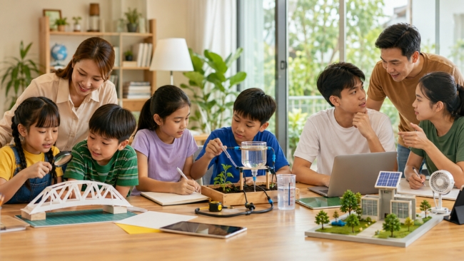 STEM Cho Trẻ 6-16 Tuổi: Hướng Dẫn Theo Từng Giai Đoạn