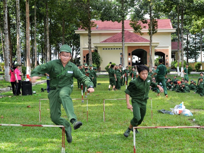 Trại hè kỹ năng sống – Học Kỳ Quân Đội