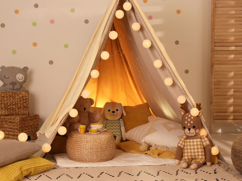 Top 20 trò chơi đóng vai theo chủ đề bổ ích, thú vị cho trẻ 4 Một vương quốc kì diệu được tạo ra bởi sự sáng tạo của con